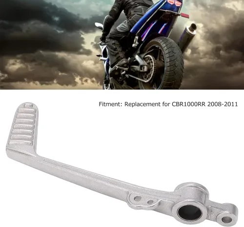 Vista 6 de Fydun Palanca de pedal de freno trasero, palanca de cambios de aluminio para motocicleta de alta dureza reemplazo para CBR1000RR 2008‑2011