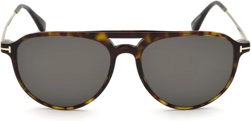 Vista 2 de Gafas de sol Tom Ford FT 0587 Carlo- 02 52A dark havana smoke