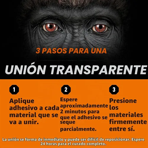 Vista 7 de Gorilla Pegamento de tela impermeable, tubo de 2.5 onzas, transparente
