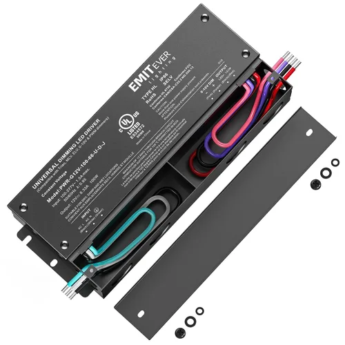 Vista 11 de EMITEVER Controlador LED regulable 5 en 1 de 12 V 150 W, CA 110-277 V a CC