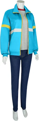 Vista 2 de Chaqueta Max Season 4 disfraz de cosplay para mujer sudadera con capucha pantalones de Halloween