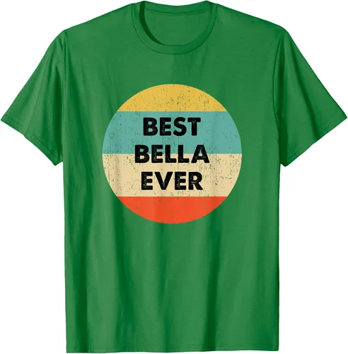 Vista 4 de Bella Name - Camiseta, Negro, S