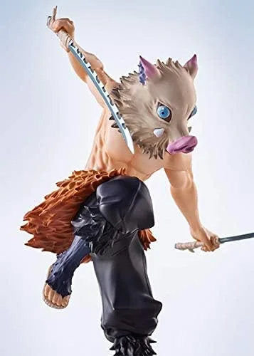 Vista 4 de Demon Slayer ConoFig Inosuke Hashibira - Figura sin escala de aproximadamente 5.1 pulgadas