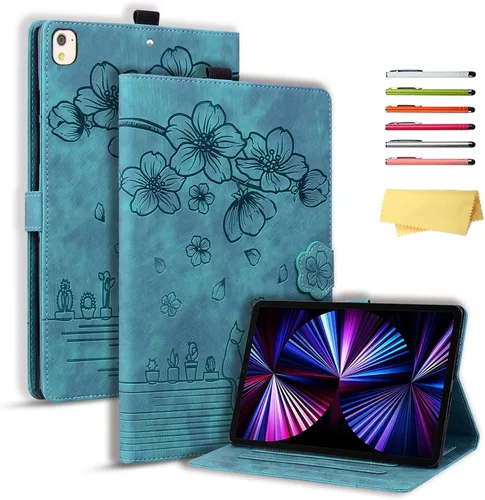 Vista 23 de Funda para Apple iPad 10.2 de 9ª/8ª/7ª generación (2021/2020/2019) con función de encendido y apagado automático, ultra fina y ligera, soporte