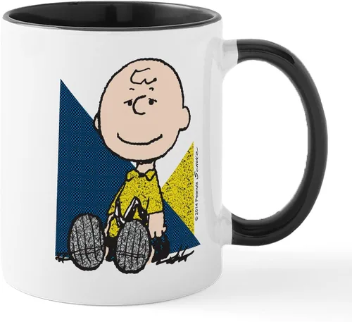 Vista 19 de CafePress Charlie Brown Philosophy Mug - Taza de café de cerámica de 11 oz (11.0 fl oz)