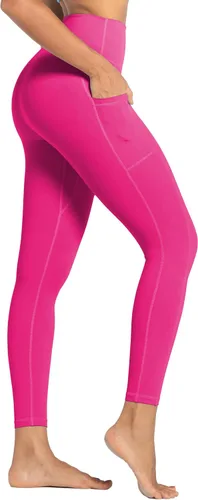 Vista 55 de Sunzel - Leggings de entrenamiento para mujer con cintura alta y control de abdomen Negro