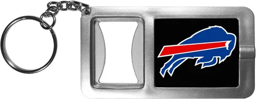 Vista 27 de Siskiyou Sports NFL unisex-adult Flashlight Key Chain With Bottle Opener
