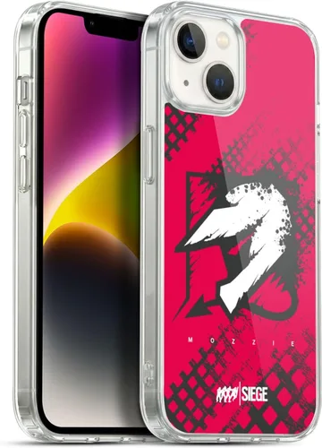 Vista 70 de Head Case Designs Funda de gel con licencia oficial de Tom Clancy's Rainbow Six Siege Bandit Icons [protección de grado militar] compatible