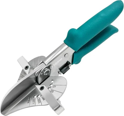 Vista 8 de O’Shine Tijeras de inglete para corte angular, molduras, manualidades, cortador de molduras para zapatos, herramienta manual de corte de ángulo
