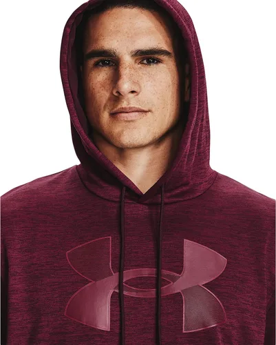 Vista 4 de Under Armour Sudadera con capucha de forro polar con logotipo grande
