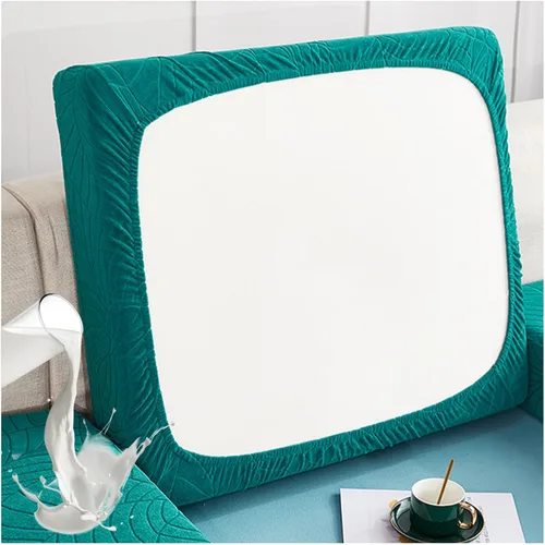 Vista 44 de Fundas de cojín para asiento de sofá, impermeables, de alta elasticidad, universal, elástica, fundas de cojín de repuesto para cojines individuales
