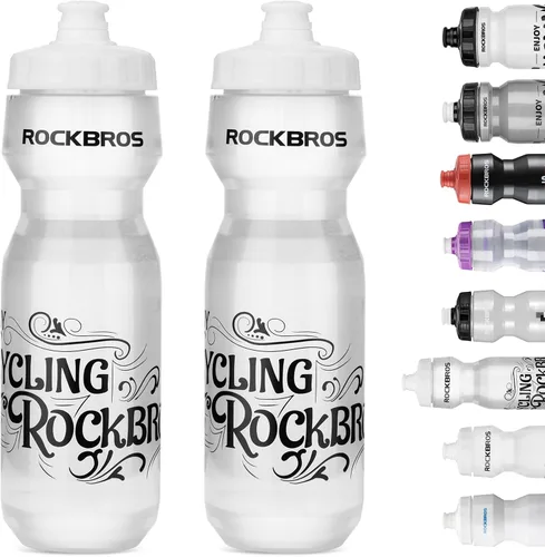 Vista 13 de ROCKBROS Botella de agua para bicicleta de 20oz-25oz Squeeze Ciclismo