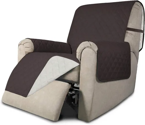 Vista 168 de Easy-Going - Funda reversible para sofá, resistente al agua, con varillas de espuma y correas elásticas, protector de muebles para mascotas y perros