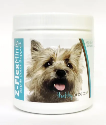 Vista 62 de Healthy Breeds Affenpinscher Z-Flex Minis - Masticables suaves para cadera y articulaciones, 60