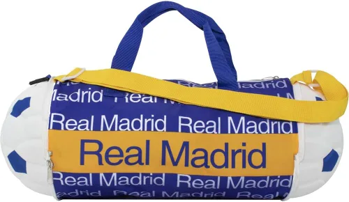 Vista 4 de Bolsa deportiva oficial del Real Madrid para deportes/fútbol – Plegable/extensible