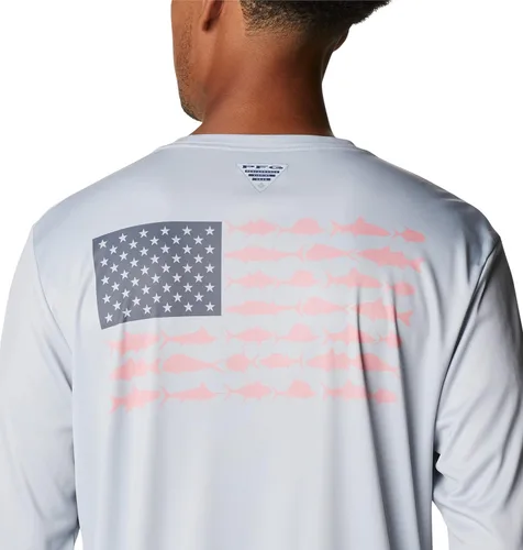 Vista 5 de Columbia Terminal Tackle PFG - Bandera de pez LS, gris fríogris ciudad, 1X grande
