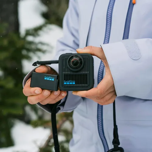 Vista 3 de GoPro Cargador de batería dual + 2 baterías recargables Enduro para MAX2 - Accesorio oficial de GoPro Accesorio oficial GoPro - Cargador