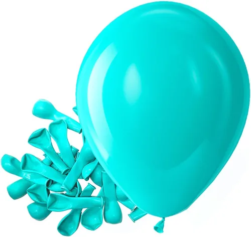 Vista 12 de Bezente Paquete de 150 globos de látex mate color burdeos de 5 pulgadas rojo (07-Red-G42)