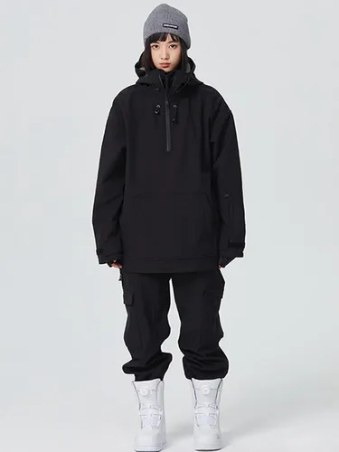 Vista 51 de RIUIYELE Traje de esquí para mujer, chaqueta y pantalones de snowboard para deportes al aire libre, traje de nieve con aislamiento impermeable