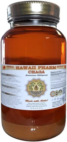 Vista 6 de Chaga (Inonotus obliquus) Extracto Líquido 2x2 oz