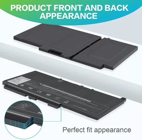 Vista 2 de ASUNCELL 7CJRC - Batería para portátil Dell Latitude 7470 7270 E7470 E7270 7CJRC KNM09 0KNM09 21X15 021X15 TX283 0TX283 0TX283