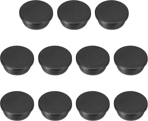 Vista 64 de MECCANIXITY - Tapones de silicona en forma de T (26mm, 1 pulgada de diámetro), color negro