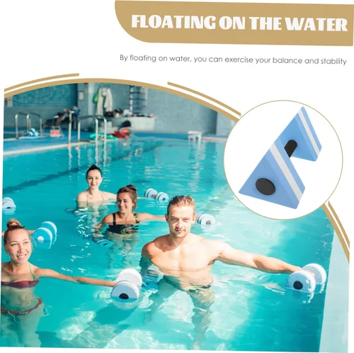 Vista 5 de BESPORTBLE Entrenador de natación para niños pequeños, flotador de espalda, entrenador de natación para niños, barra de agua para ejercicio acuático