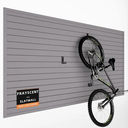 Vista 20 de Panel Slatwall para Garaje - Sistemas de Almacenamiento de Pared Ranurada con 26 Accesorios Slatwall, Paneles de Pared Ranurada de PVC Negro