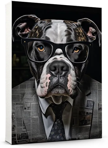 Vista 121 de Thuan Affenpinscher - Póster de lienzo con tus fotos, arte de pared para decoración del hogar, regalo conmemorativo para amantes de las mascotas