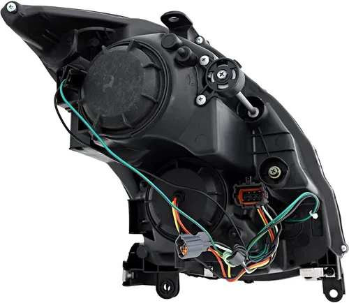 Vista 6 de Para Infiniti G35 Coupé Faros Lámparas Set 2003 2004 2005 HID lado del conductor y pasajero