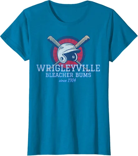 Vista 59 de Wrigleyville Bleacher Bums - Camiseta de béisbol divertida