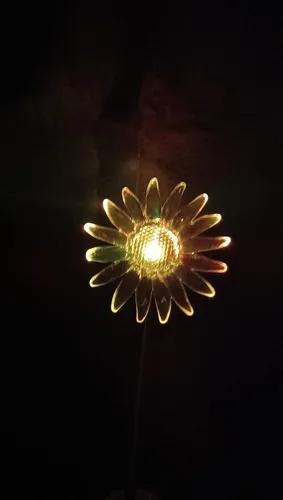 Vista 7 de Starry Illuminate - Juego de 2 luces solares de estaca para jardín, estilo cambiante de color (sol)