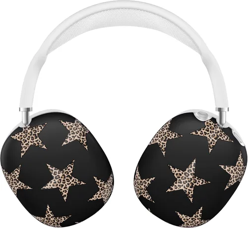 Vista 20 de VELVET CAVIAR Funda Protectora para auriculares AirPods Max Diseño protector lindo (Leopardo Negro)