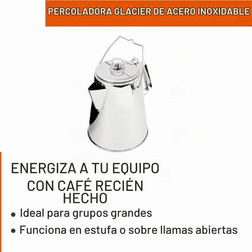 Vista 2 de GSI Sports Products - 65006 cafetera de filtro de acero inoxidable