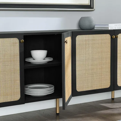 Vista 9 de Modway EEI-6201-BLK Aparador Chaucer, color negro