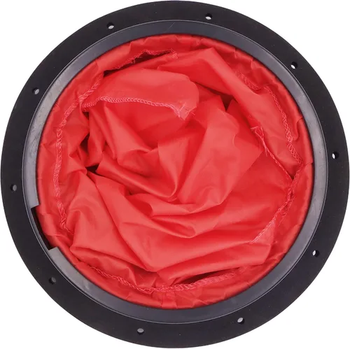 Vista 5 de Escotilla de cubierta negra de 8 pulgadas con bolsa de almacenamiento Kit de placa para kayak, barco, pesca, aparejo