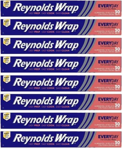 Vista 9 de Reynolds Wrap Papel de aluminio (30 pies cuadrados (paquete de 3))