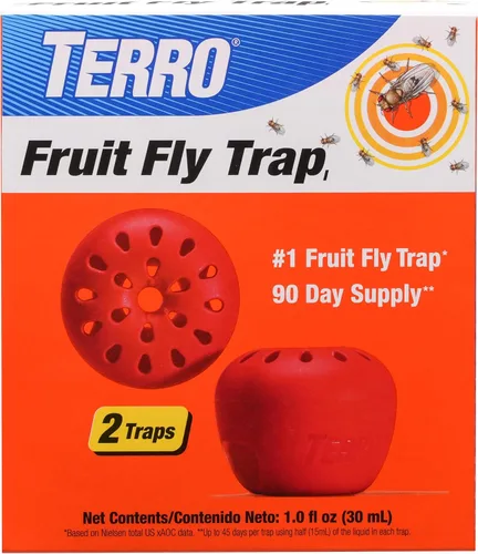 Vista 10 de Trampa para moscas de fruta Terro, paquete de 4