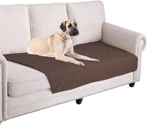 Vista 118 de Ameritex Manta Impermeable Reversible Cubierta para Cama de Perro Manta para Mascotas para Muebles Cama Sofá Sillón