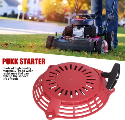 Vista 5 de Gashwer Arrancador de retroceso compatible con Honda GC 130/160 GCV 130/160 4hp 5hp 6hp 6.5hp EN2000 Hru19 GC135 GC160 piezas motor generador Rojo