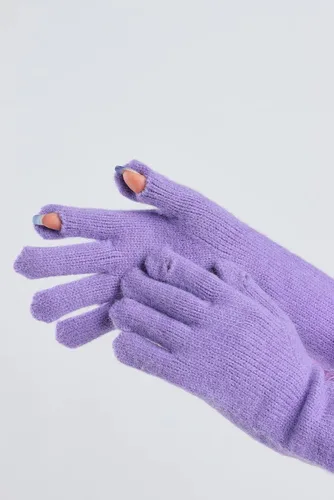 Vista 24 de Sahabowi Guantes de cuero para clima frío Manopla de lana cálida de invierno para mujeres
