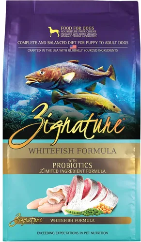 Vista 8 de Zignature Alimento seco para perros con fórmula de ingredientes limitados de bagre, 4 libras