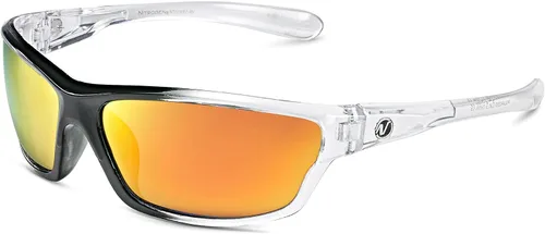 Vista 67 de Nitrogen Gafas de sol deportivas polarizadas envolventes para hombres y mujeres, UV400, para conducir, pescar, correr, gafas de sol