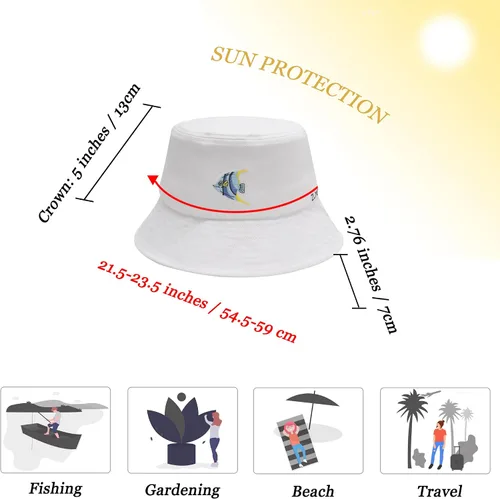 Vista 235 de ZLYC Gorra de pescador bordada de moda unisex para hombres y mujeres