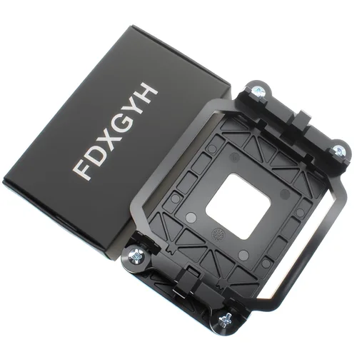 Vista 4 de FDXGYH AM2 AM3 Backplane Soporte de placa trasera AMD CPU disipador de calor placa de hoja de montaje