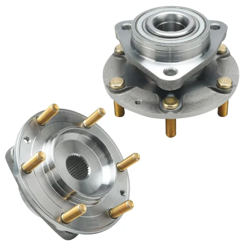 Vista 8 de Detroit Axle - 2.2L Bujes de rodamiento de rueda delanteros de 2 piezas para Honda Accord 90-97, 97 Acura CL, 2 rodamientos de ruedas y conjunto