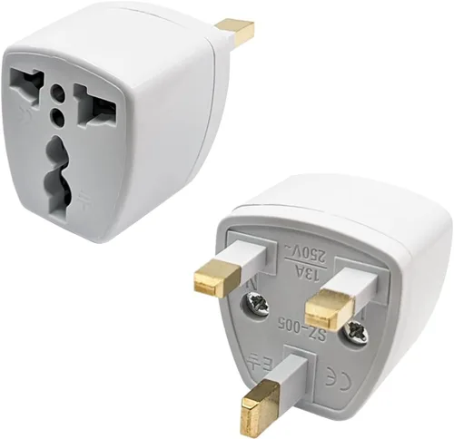 Vista 11 de Adaptador de enchufe de viaje europeo USB C, adaptador de enchufe internacional Cellet con 1 salidas de CA y 4 puertos USB, cargador adaptador
