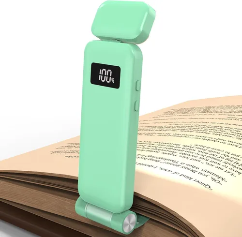 Vista 16 de KTEBO Luz de libro recargable para leer en la cama, lámpara de lectura de 1 Negro