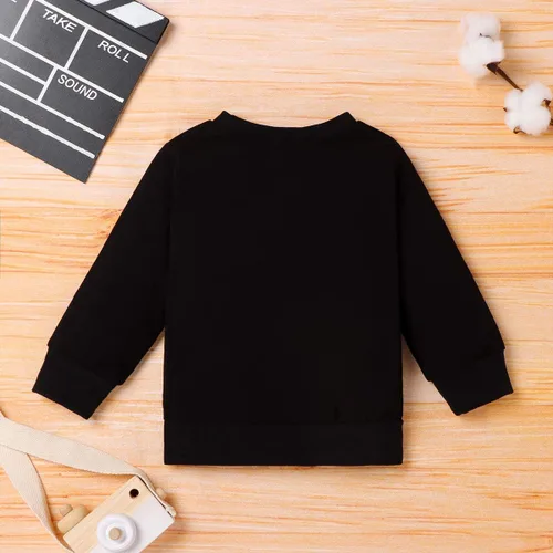 Vista 3 de Sudadera de manga larga para bebé y niña con diseño de Feliz Navidad