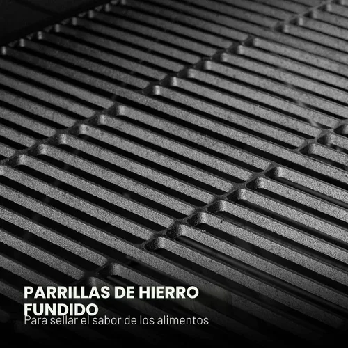 Vista 4 de Char-Griller® Parrilla de barril de carbón Pro Deluxe, bandeja de cenizas EasyDump™, estantes delanteros y laterales de alta calidad con ganchos